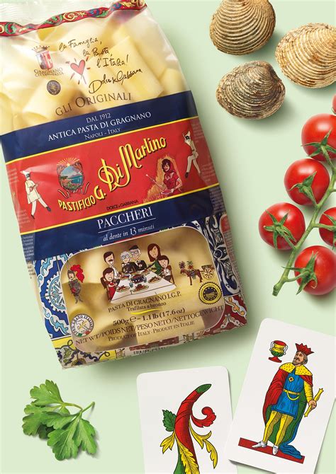 confezione dolce gabbana pasta|dolce gabbana italian pasta.